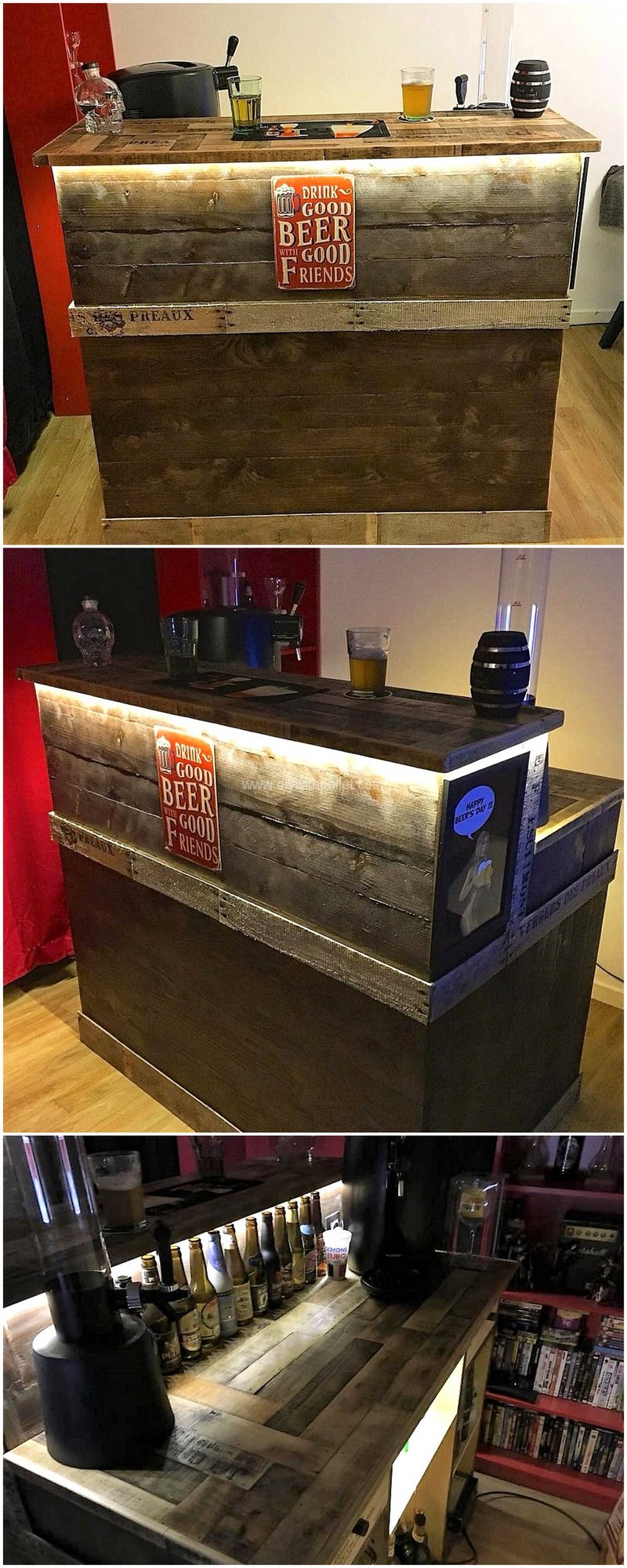 pallet bar