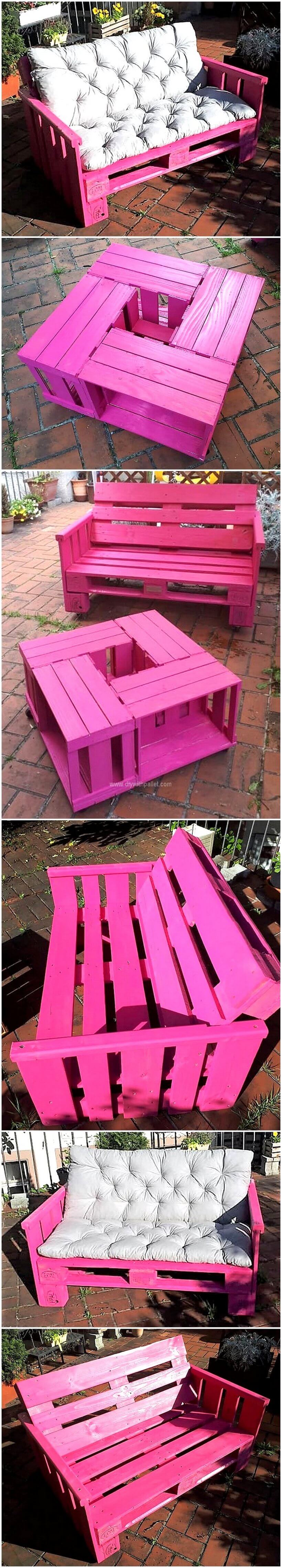 pallet bench idea