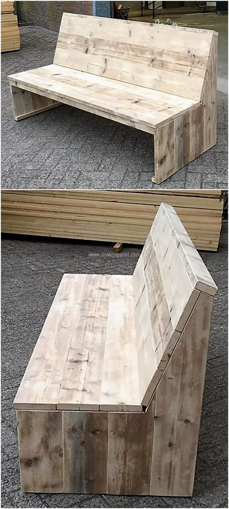 pallet bench plan