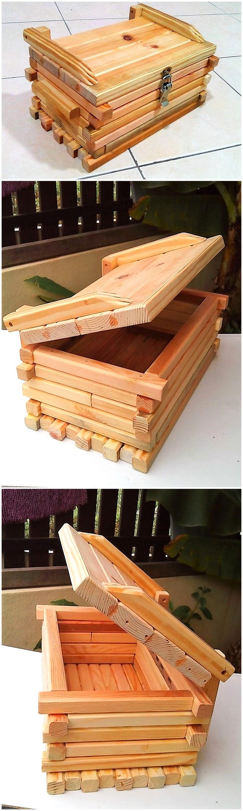 pallet chest box