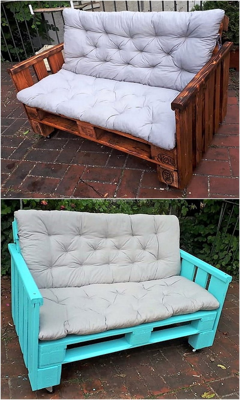 pallet couch seat