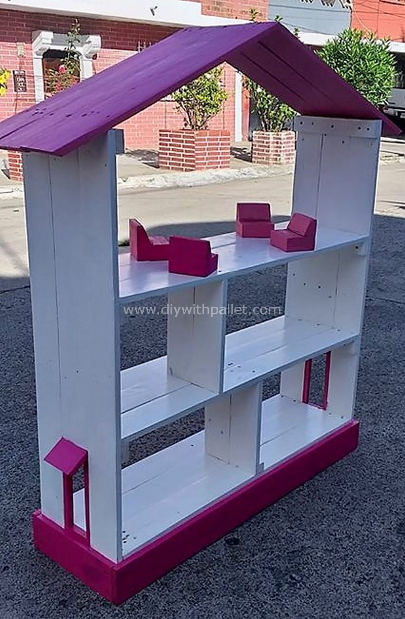 pallet decor shelf idea