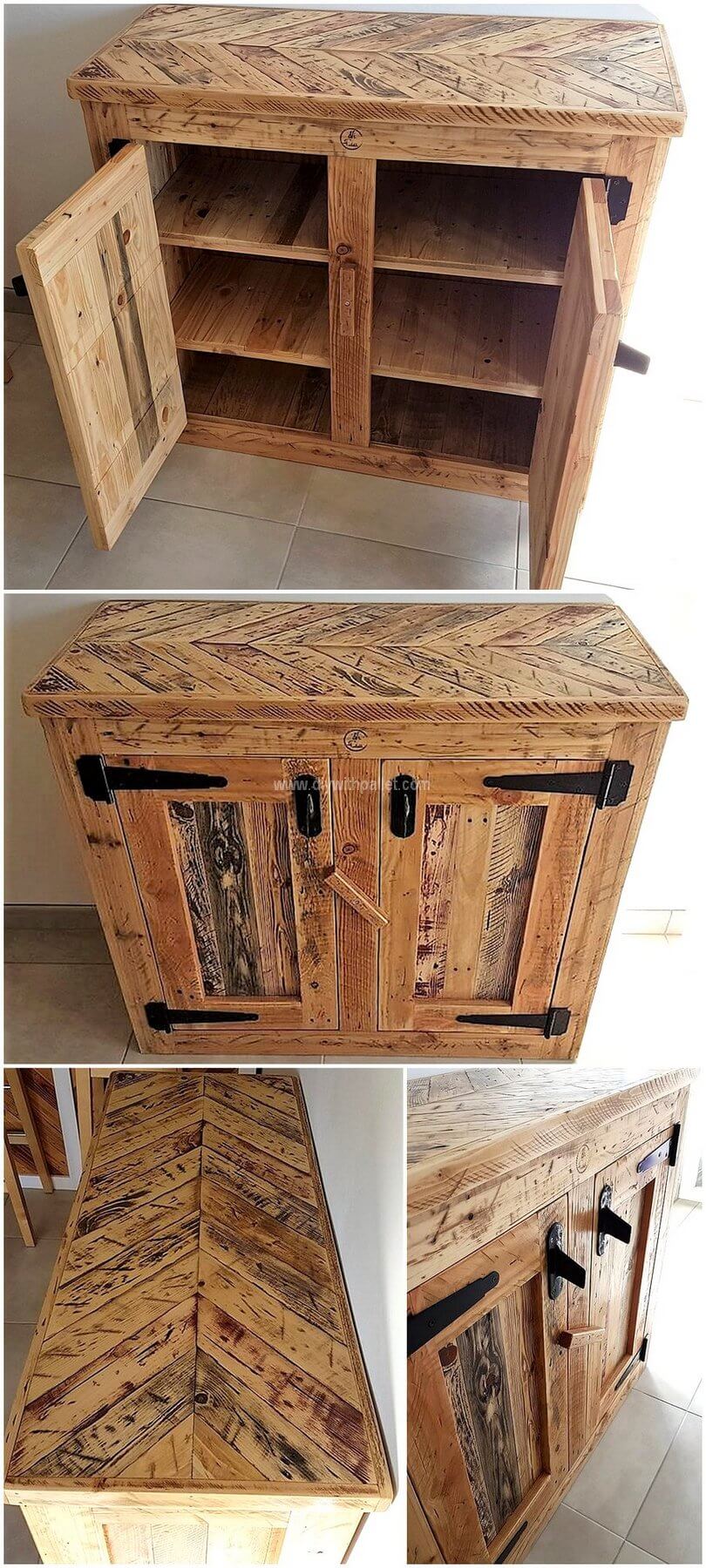 pallet entryway table