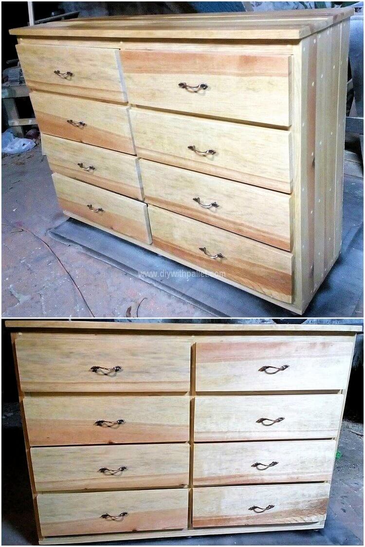 pallet nightstand idea