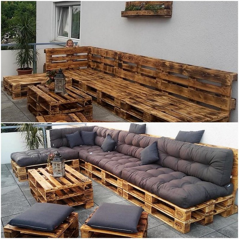 pallet outdoor couch