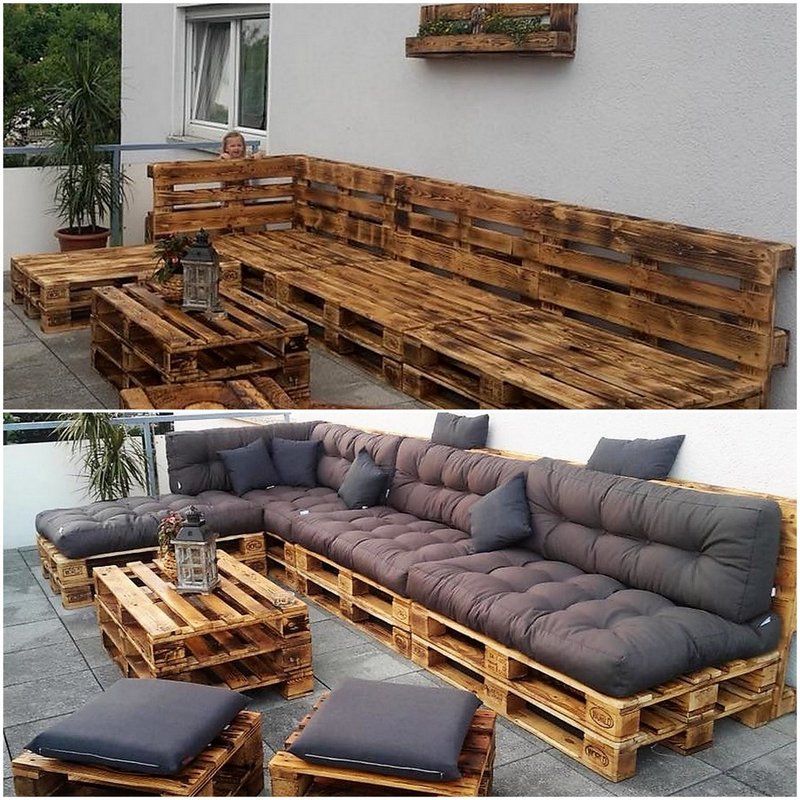 pallet outdoor couch