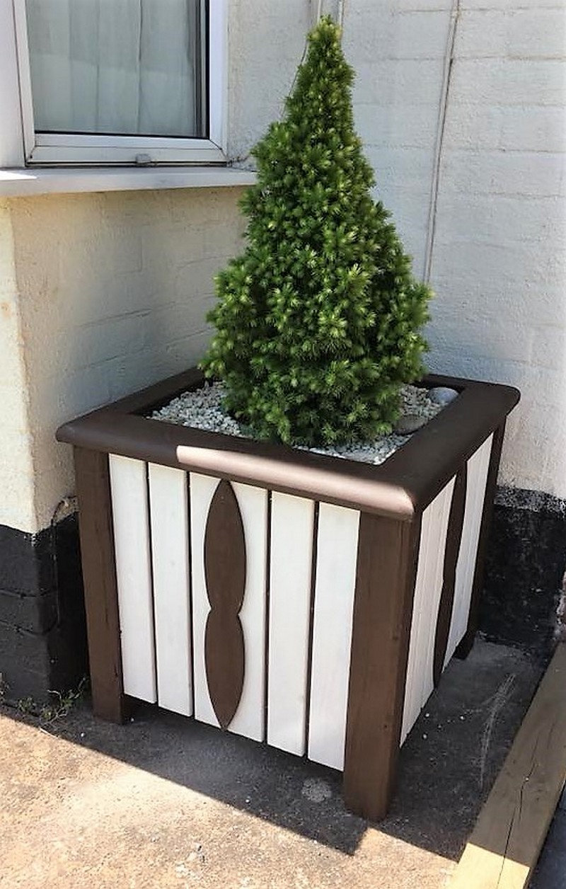 pallet planter