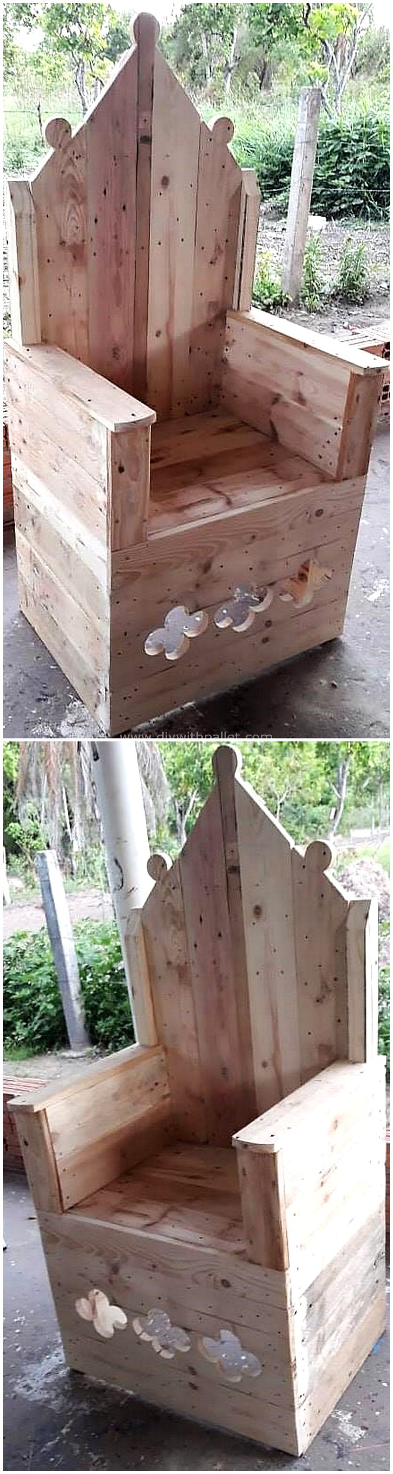 pallet sofa seat