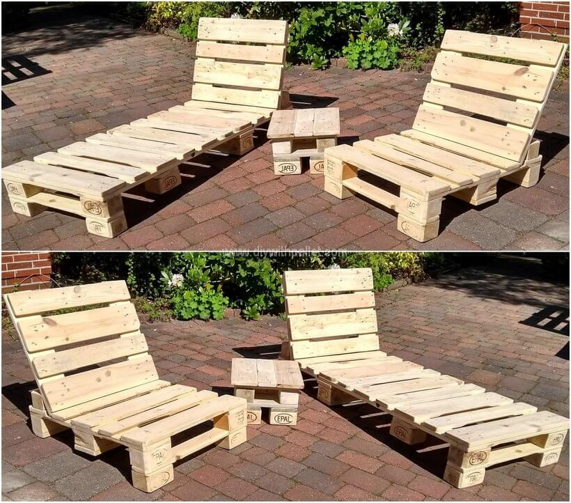 pallet sun lounger