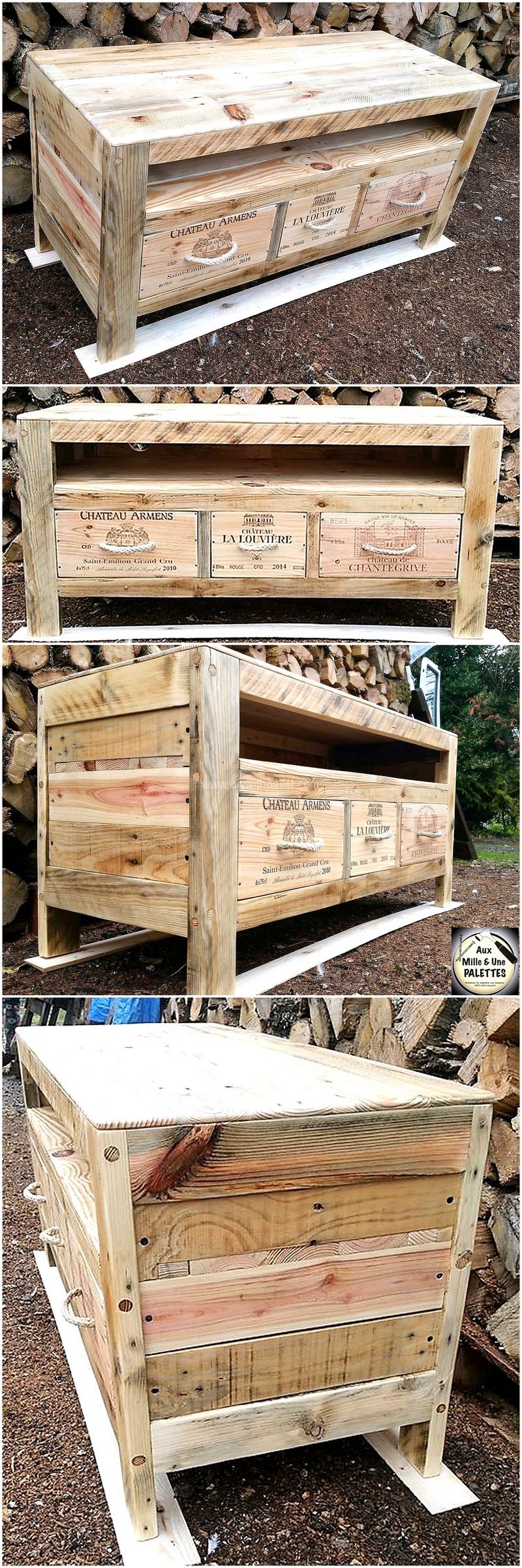 pallet tv stand