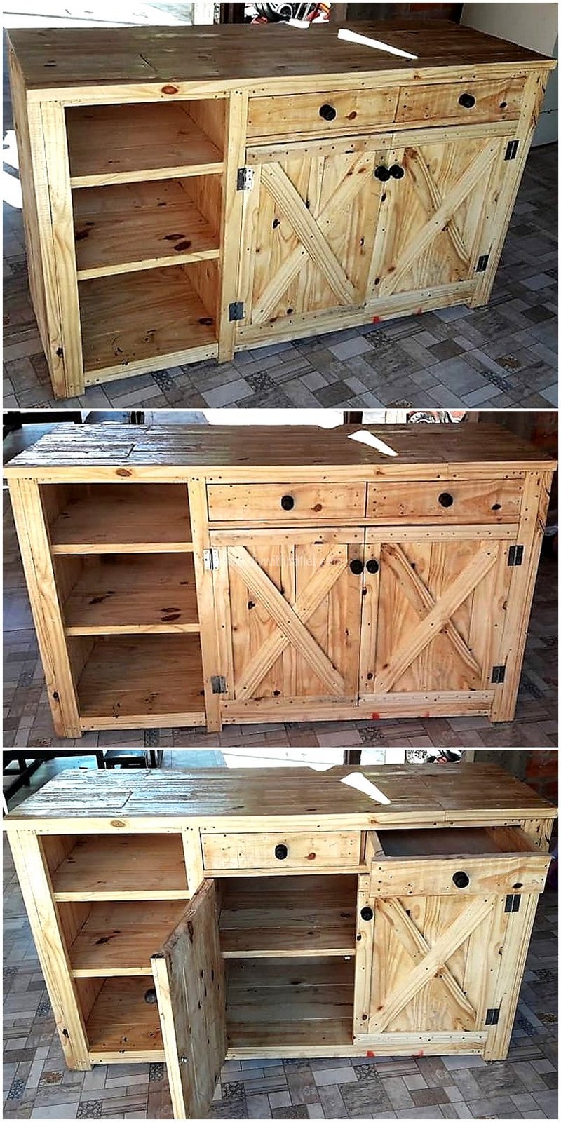 pallet tv stand idea