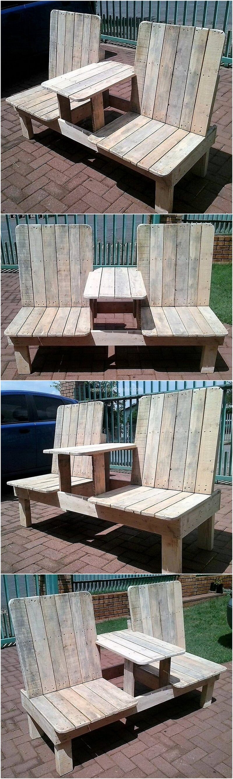 pallet twin chair
