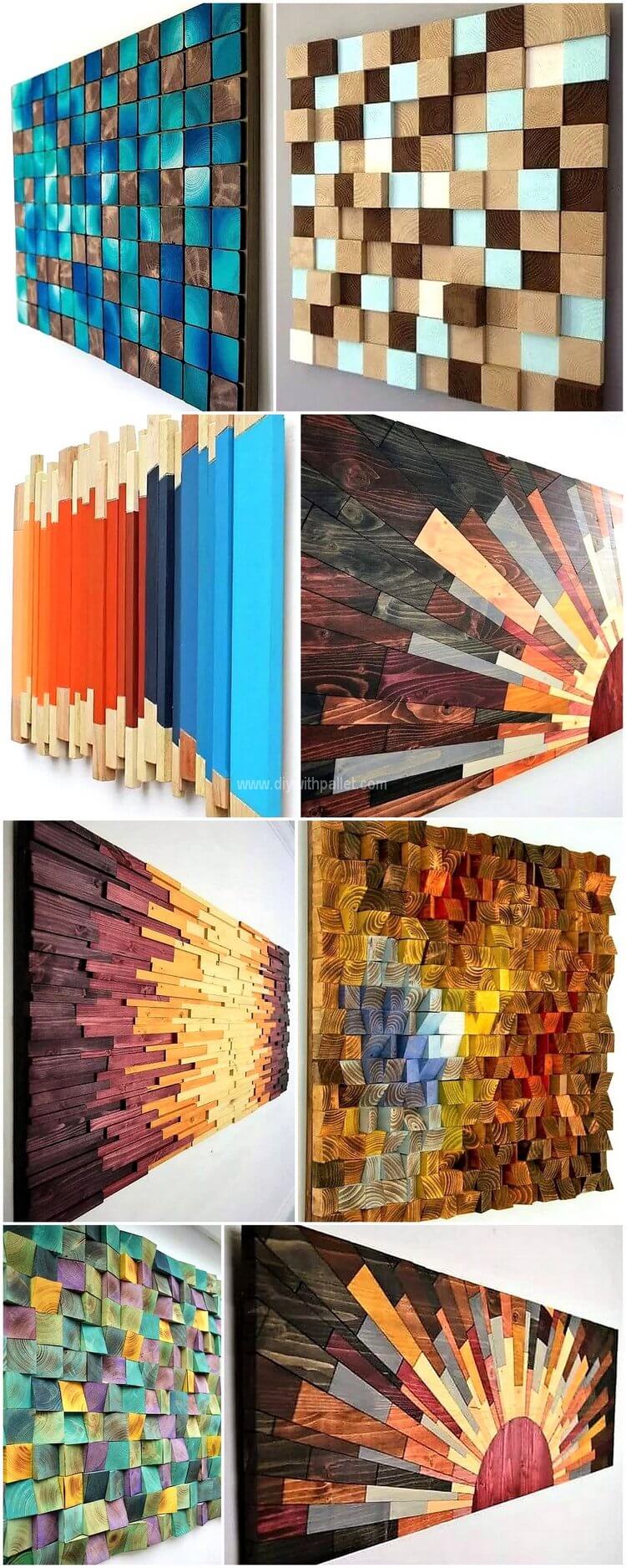 pallet wall decor art