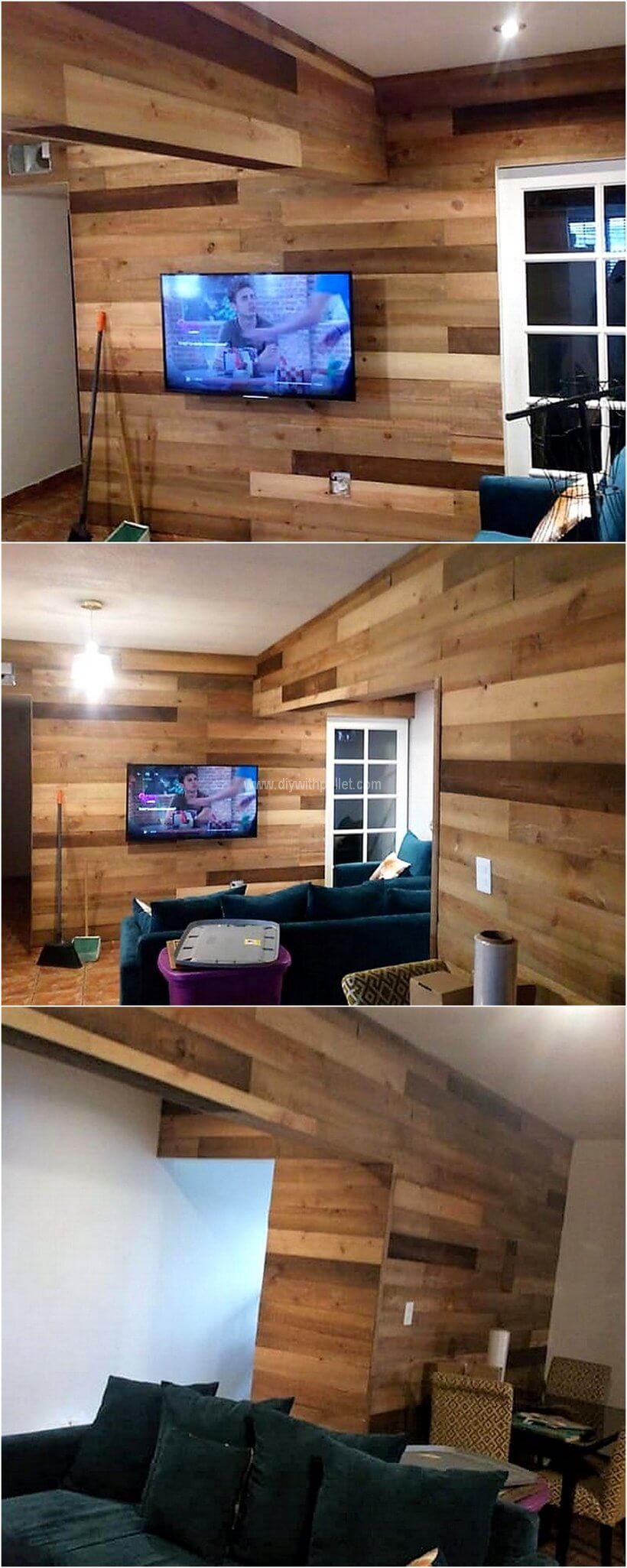 pallet wall works