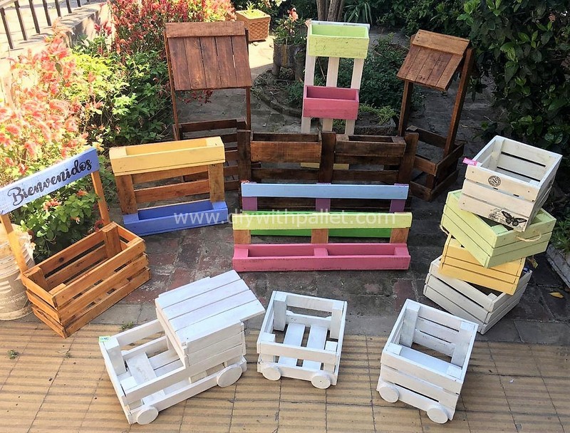 pallet wooden creations