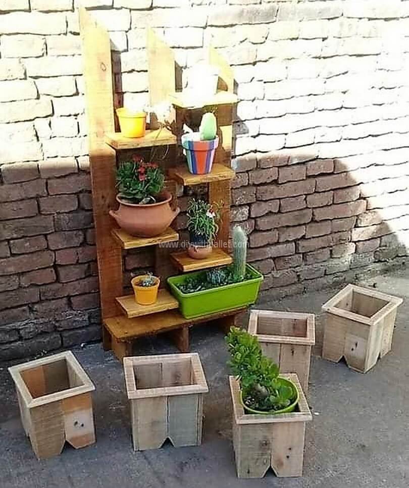 pallets planters