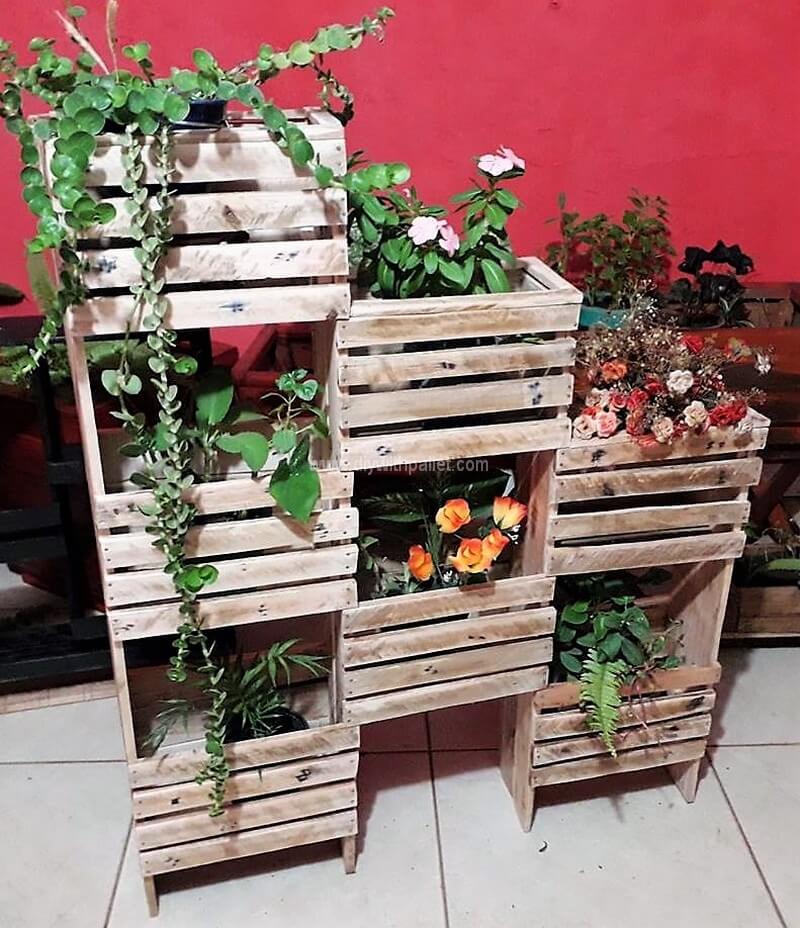 pallets wooden decor planter