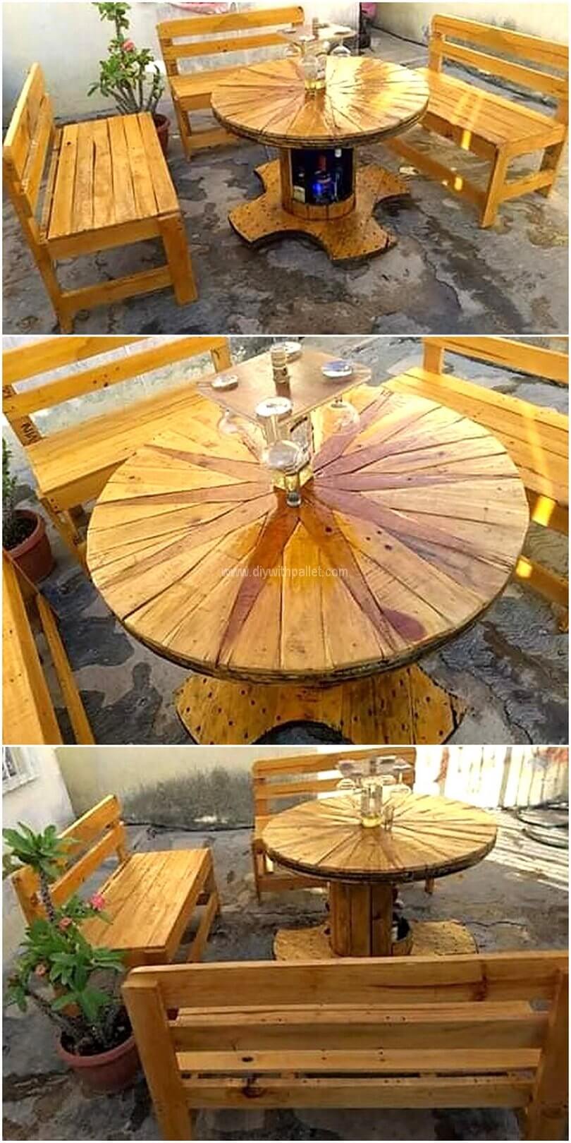 pallets wooden furniture