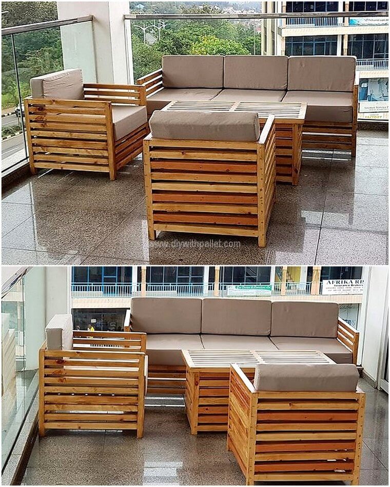 recycled pallet furniture