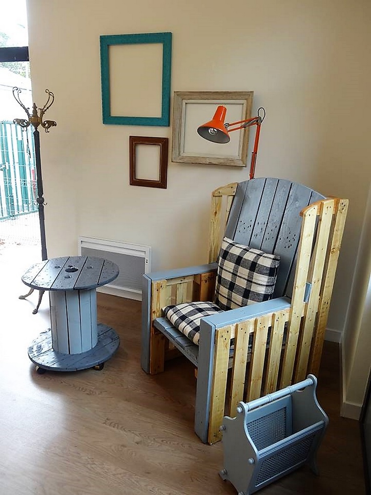 recycled pallet furniture idea 2