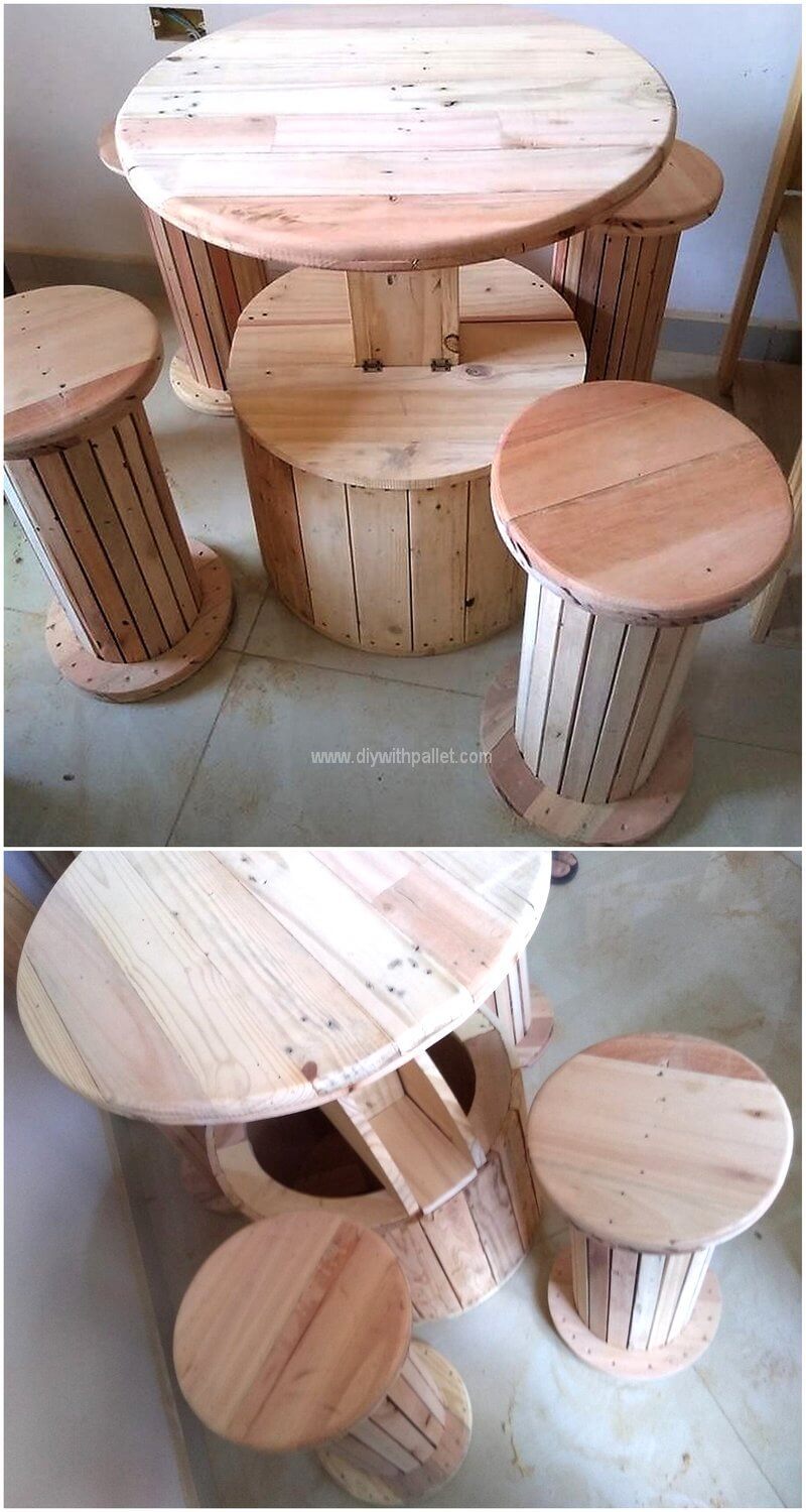 recycled pallet furniture