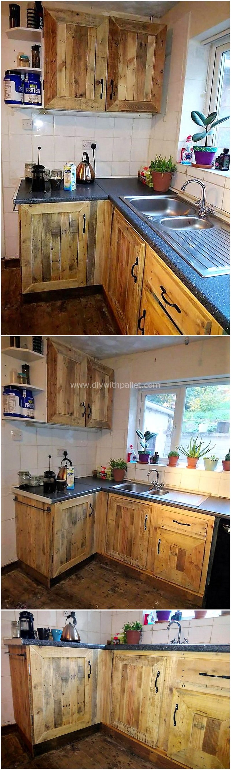 remodel pallet kitchen