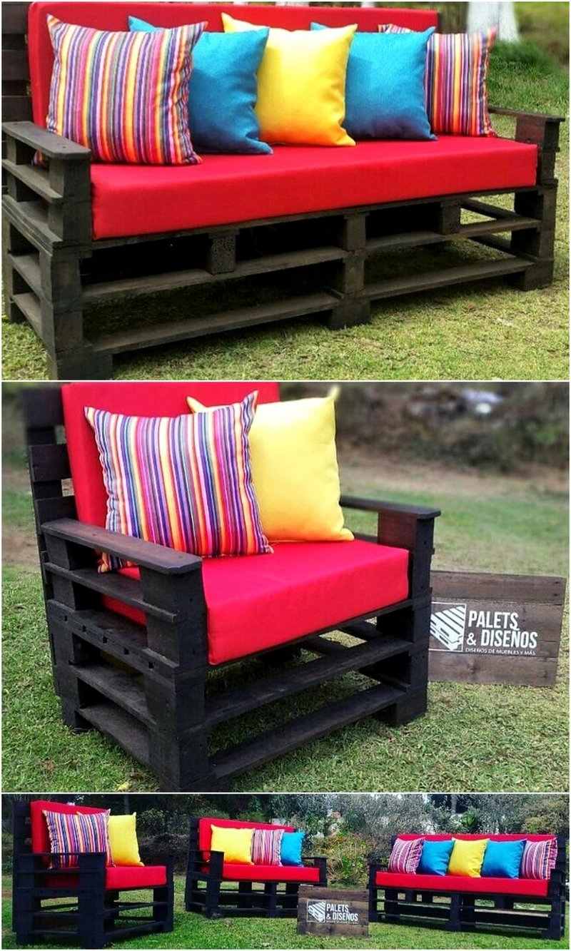 wood pallet garden furniture