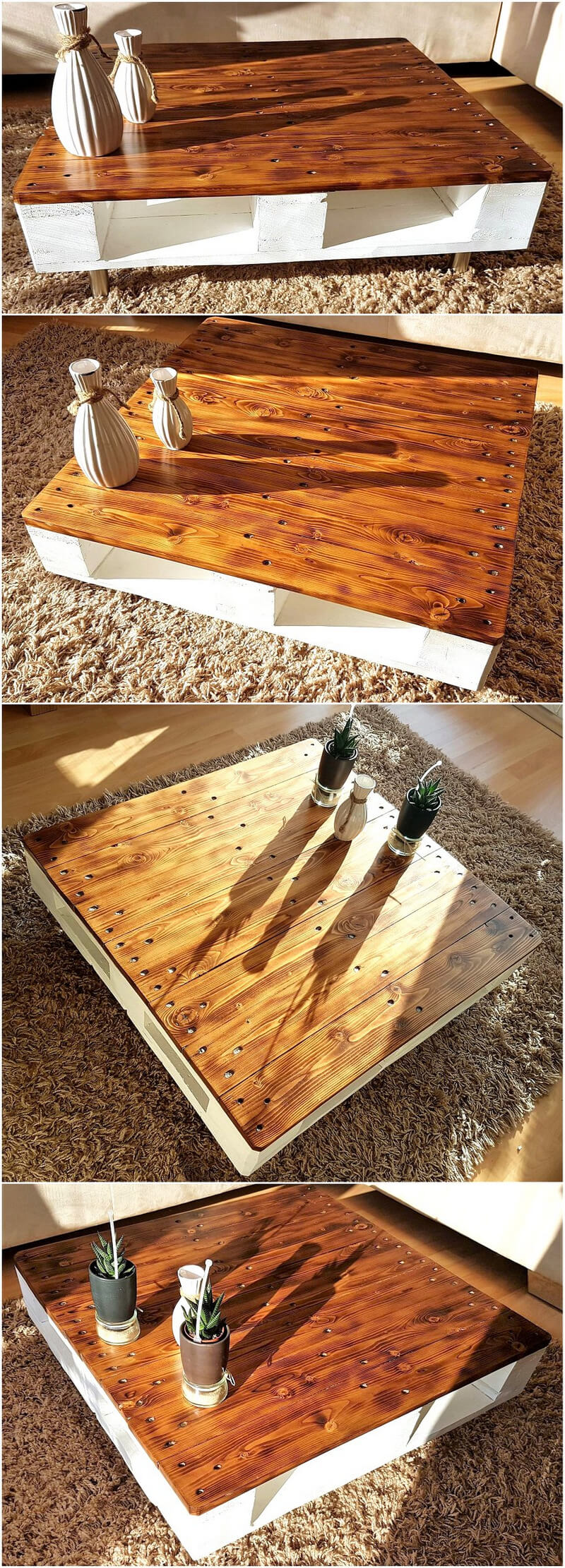 wood pallet table idea