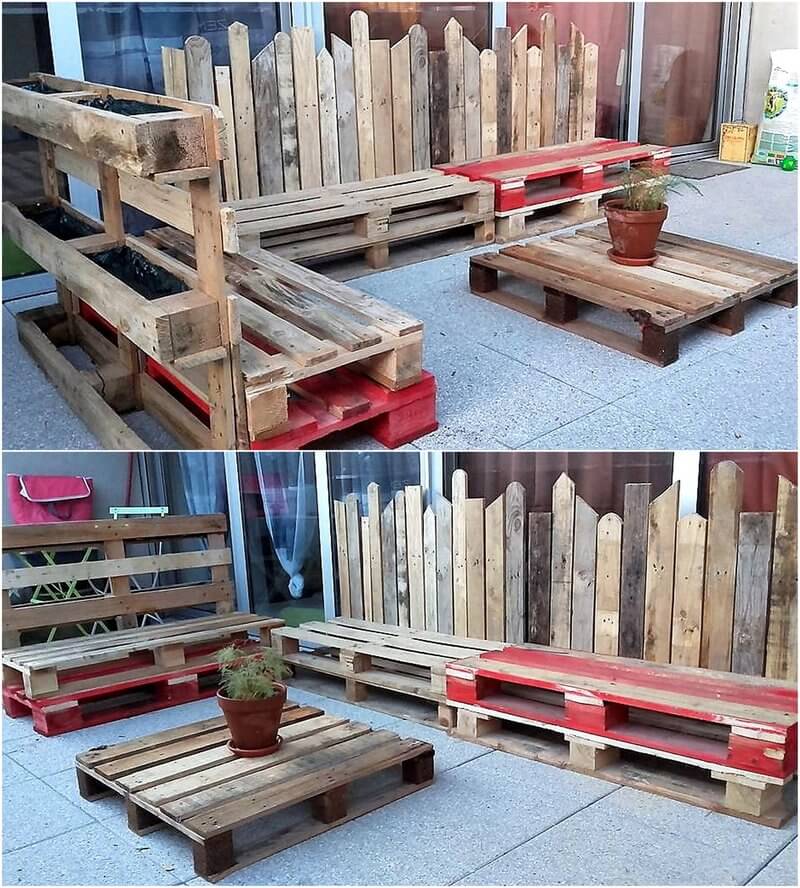 pallet patio lounge