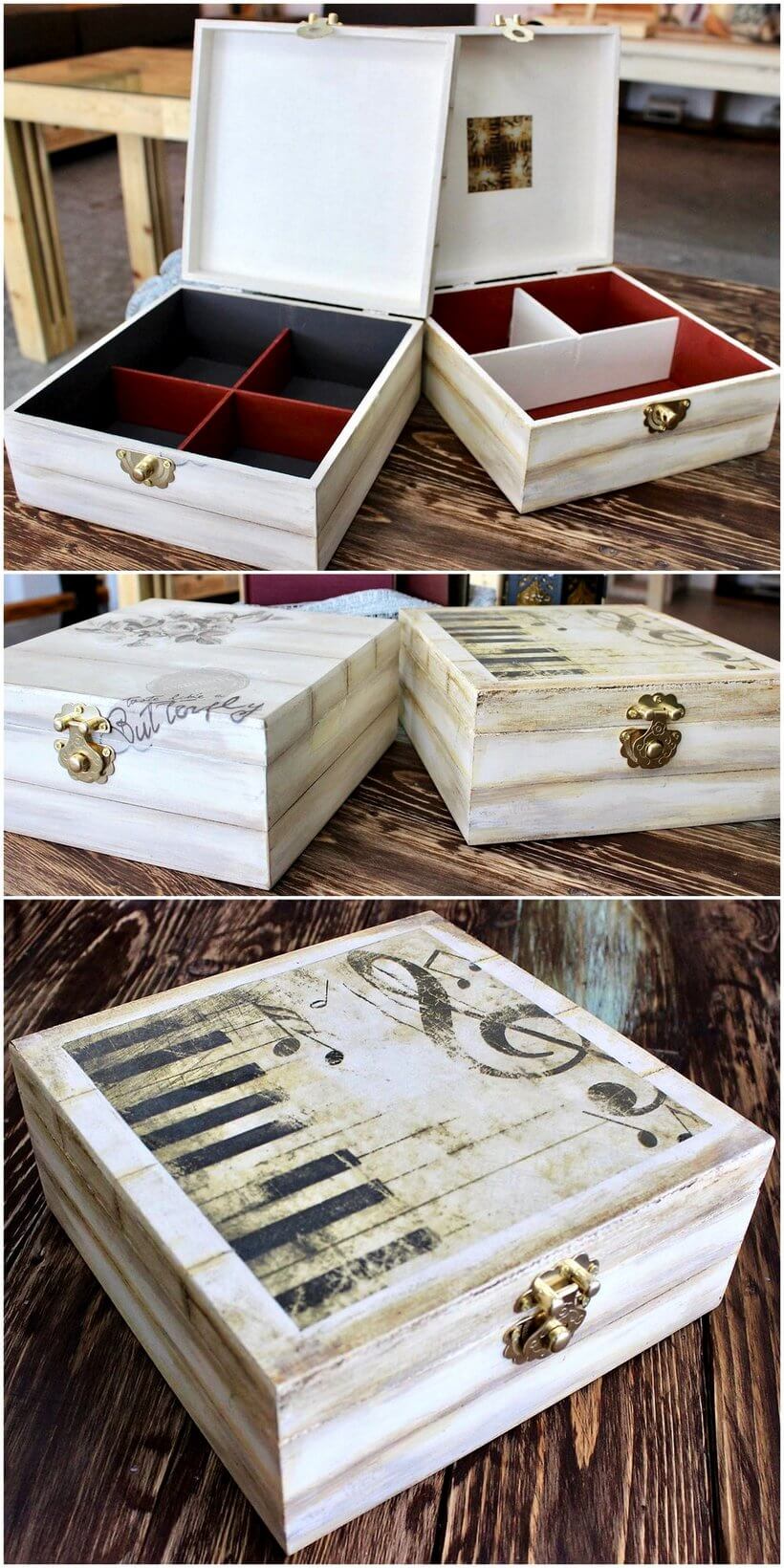 pallet storage boxes