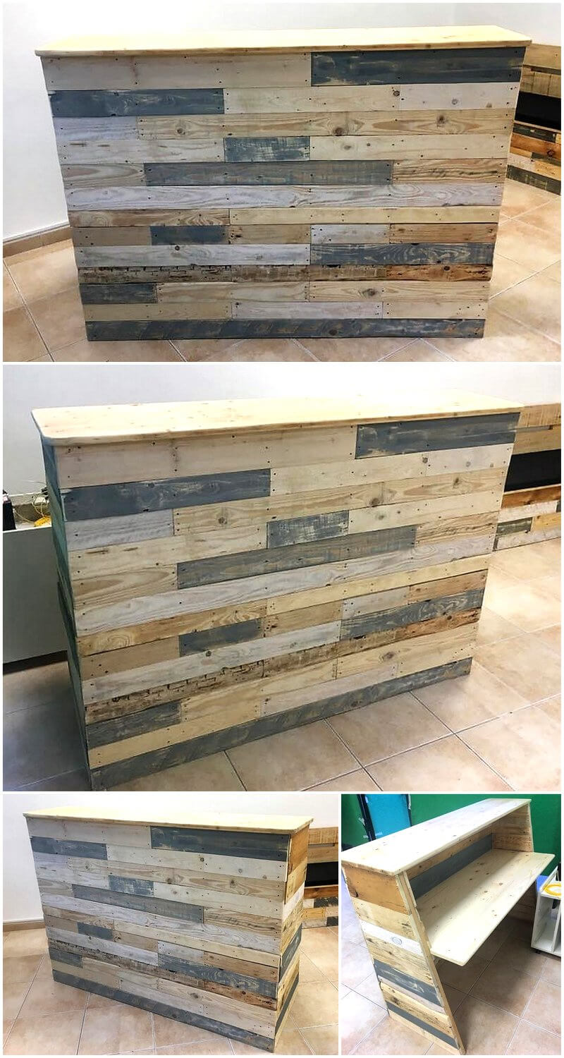 pallets made bar idea