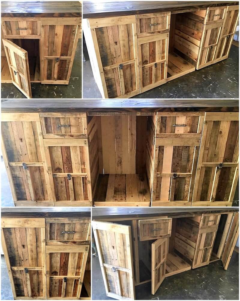wood pallet kitchen island plan