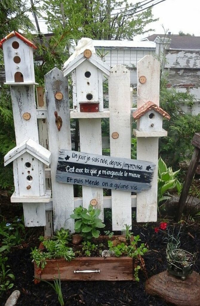 DIY Wooden Pallet Garden Decor Stand Ideas Wood Pallet Creations