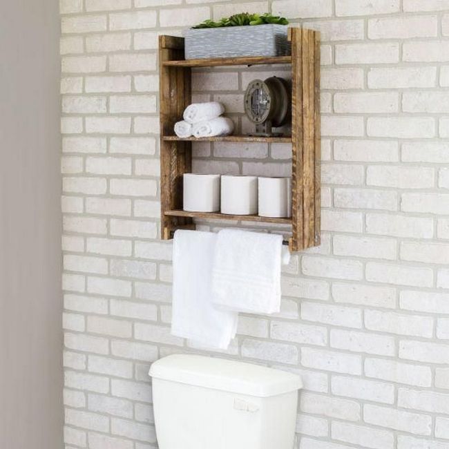 wood pallet ideas for bathroom or toilet (12)