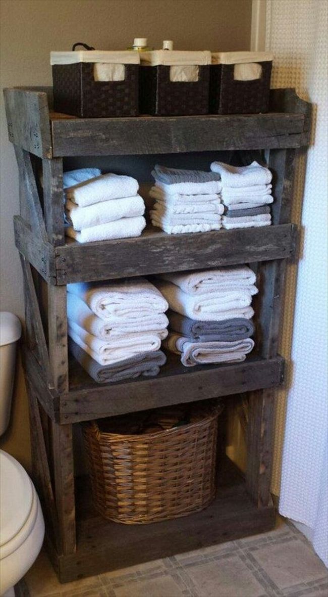 wood pallet ideas for bathroom or toilet (14)