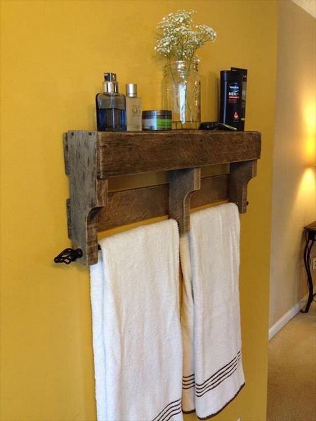 wood pallet ideas for bathroom or toilet (25)