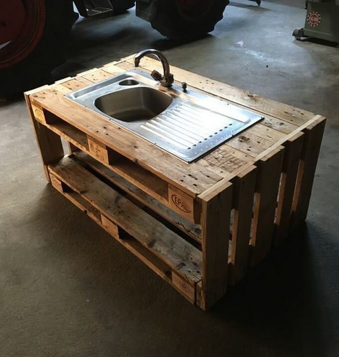 wood pallet outdoor sink (8)
