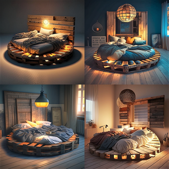 wood pallet bed ideas (21)
