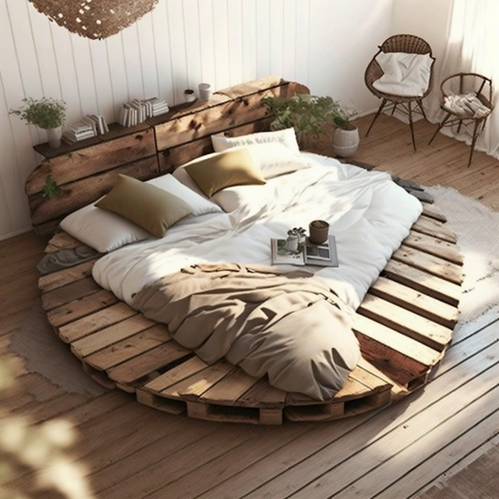 wood pallet bed ideas (25)