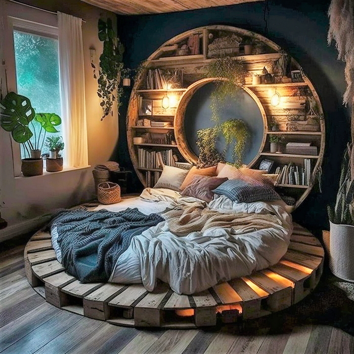 wood pallet bed ideas (35)
