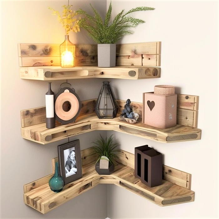 wood pallet corner shelf ideas (26)